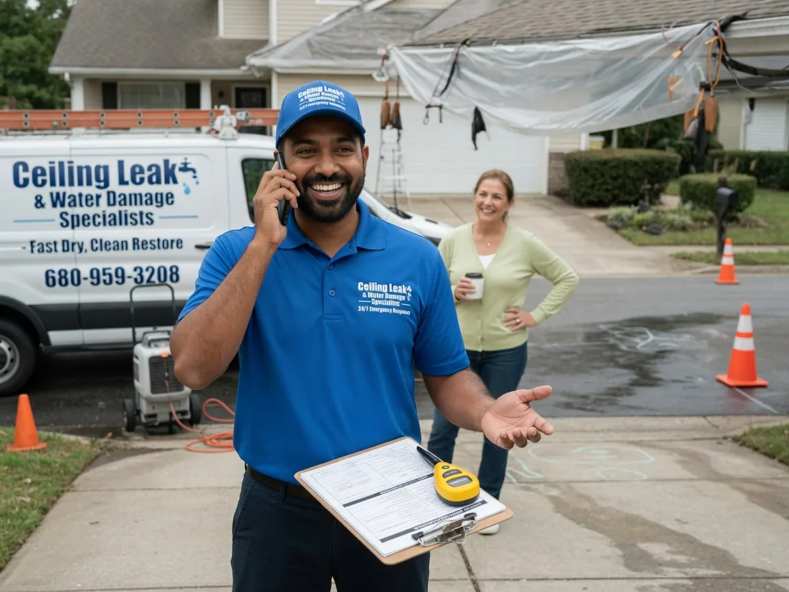 Ceiling Leak Cleanup Bucklin, KS FAQs